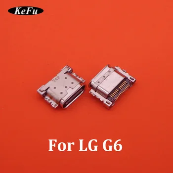 5gab USB Uzlādes Lādētāja Ligzdu Doks Plug Port Savienotājs LG G6 G600 H870 H871 H872 H873 G6+ H870D US997 G7 G7+ G8S ThinQ G810