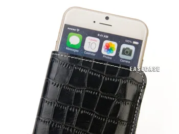 A10 Custom-Made Ādas Piedurknēm Turētājs Gadījumā par Apple iPhone 6 6s 7 Plus iPhone6