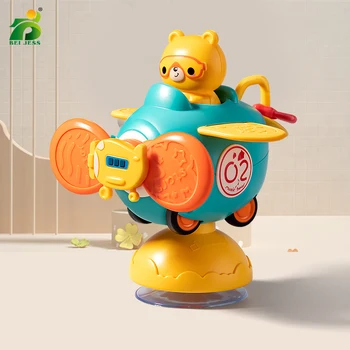 Bērniem Cute Automašīnas Dzīvnieku Rotaļlietas Baby Soft Lidmašīnu Pagriezt Modeli, Bērniem, Montessori Izglītības Fun Spēle Toy Boy 12 Mēnešu Dāvanas