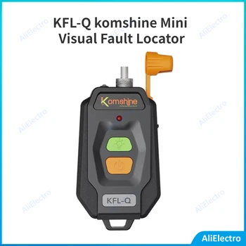 KFL-Q komshine Mini 30MW Vizuālo Defektu atrašanās vietas Optisko 5-25KM VFL Šķiedras Kabeļa Testeris Fiber Optic Fiber Pārtraukuma Pārbaudītājs bezmaksas kuģis