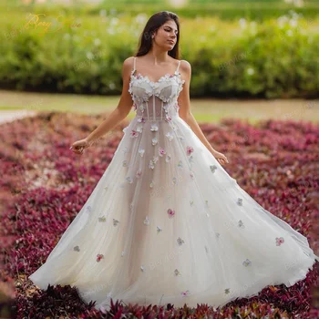 Līnijas, vakartērpi, Mīļotā Balles Kleitu Ziedu Appliques 3D Ziedu Formālu Kleita Elegants Puse Kleita Garā celebrity kleitas