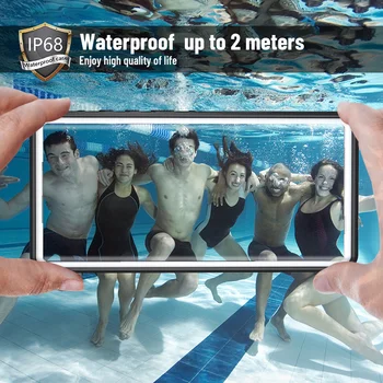 āra Ūdensizturīgs Gadījumā, Samsung, Ņemiet vērā, 20 Ultra S20 Plus 360 Pilnībā Segtu Samsung Note 10 9 S10 S9 Pārredzamiem Sporta Lietā Attēls 2
